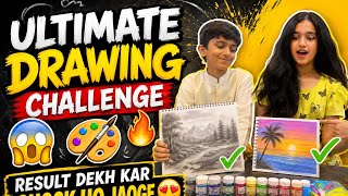 Ultimate Drawing Challenge 😱🔥🎨 | Result Dekh Kar Shock Ho Jaoge 😍