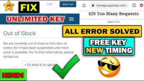 How To Get PG Sharp Keys No 429 Error | 100% Working | Wolf Plays
