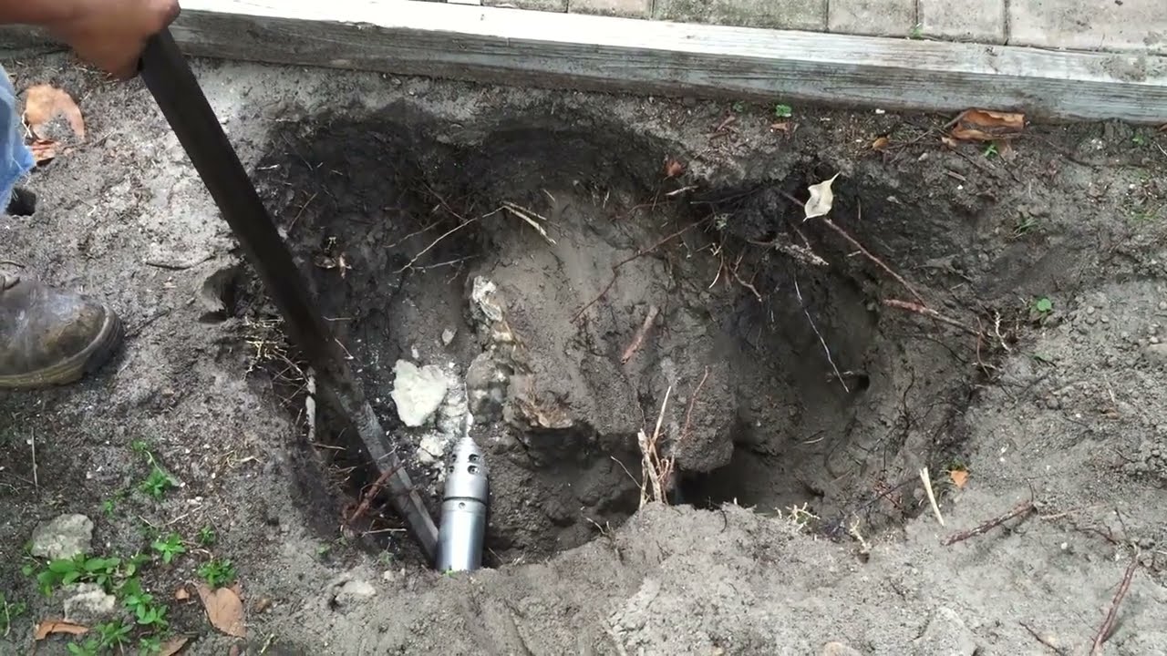 Missile Boring Under Driveway & Sidewalk for Irrigation YouTube