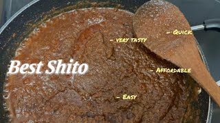 Quick and Easy Shito | Ghanaian Food | Cook with me