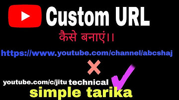 Custom URl for YouTube Channel ।।Custom url kaise banate hai 2020