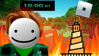 La experiencia del speedrun en roblox [Tower of hell]