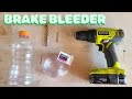 Easy DIY One Person Brake Fluid Bleeder