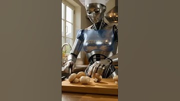 Robot Chef Goes Viral: Mushroom Slicing Masterclass 🤖🍄
