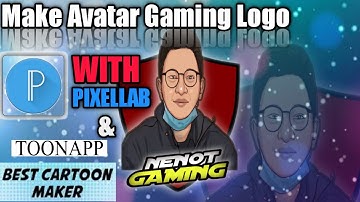 Cara Membuat Logo Avatar Gaming dengan Foto di Hp Android | Pixellab Tutorial
