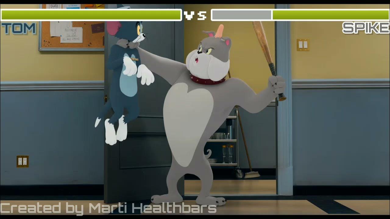 Tom & Jerry vs Spike & Toots with healthbarsTom & Jerry (2021) YouTube