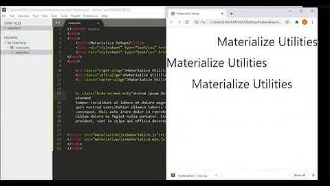 #5 Materialize CSS Helpers~3