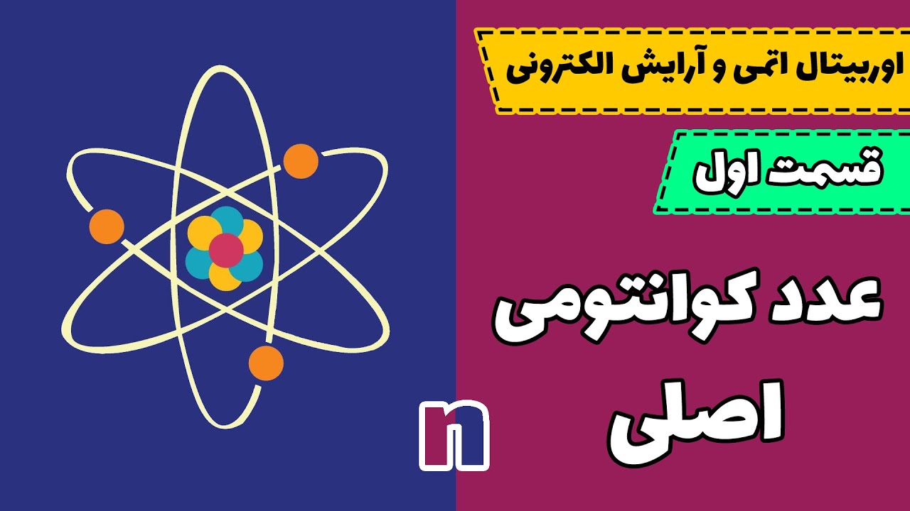 اوربیتال ها و آرایش الکترونی:عدد کوانتومی اصلی (n)