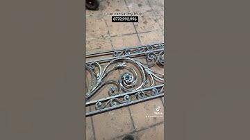 Lan can sắt mỹ thuật hàng đẹp giá tốt cho các ae #zalo0772992996 #lan_can_sắt_mỹ_thuật