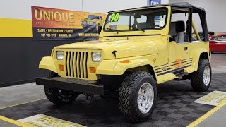 1990 Jeep Wrangler Unique Classic Cars