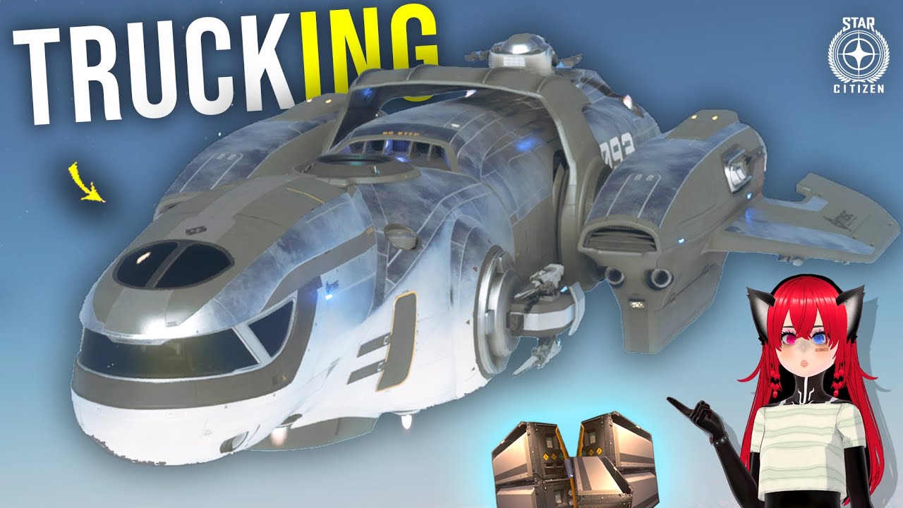 Star Citizen Space Trucking Is a Cool Truck Simulator - YouTube