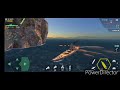 Battle of warships - yamatos AA guns In slow-mo