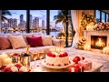 Elegant Luxury Birthday Loft Ambience 🎂 Candlelight &amp; Fireplace Celebration