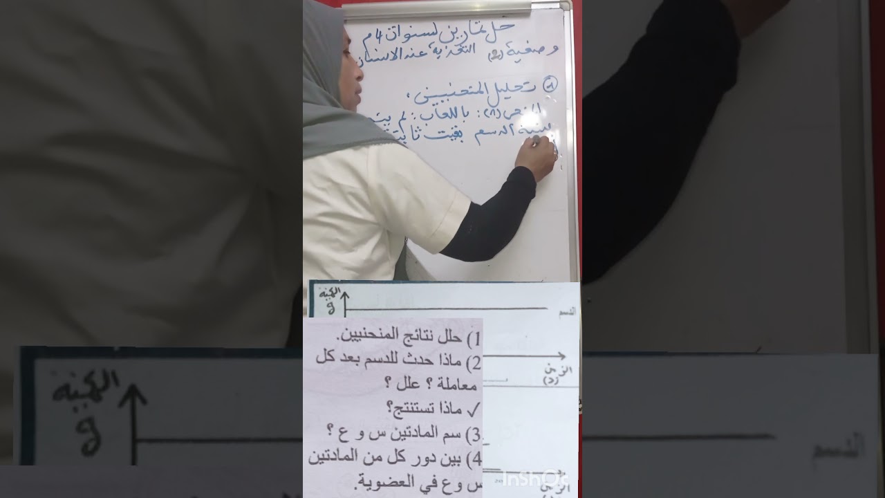 تمرينان حول #التغذية عند الإنسان_ لسنوات الرابعة# متوسط