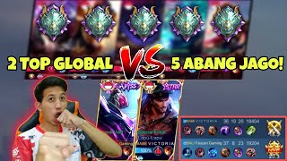 2 TOP GLOBAL VS 5 ORANG GLORY SEKALIGUS!! MARI KITA BANTAI!