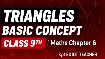 Mathematics class 9 triangle, basic concept about triangle #triangle #class9maths 