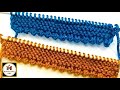 How To Make Sweater Border Design | New Sweater Border Design 2023 | The Knitting Art