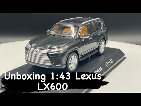 LEXUS LX600 VIP 左ハンドル　1/43スケール LEXUS LX600 VIP 左ハンドル 1/43スケール 1/43 レクサス LX 600