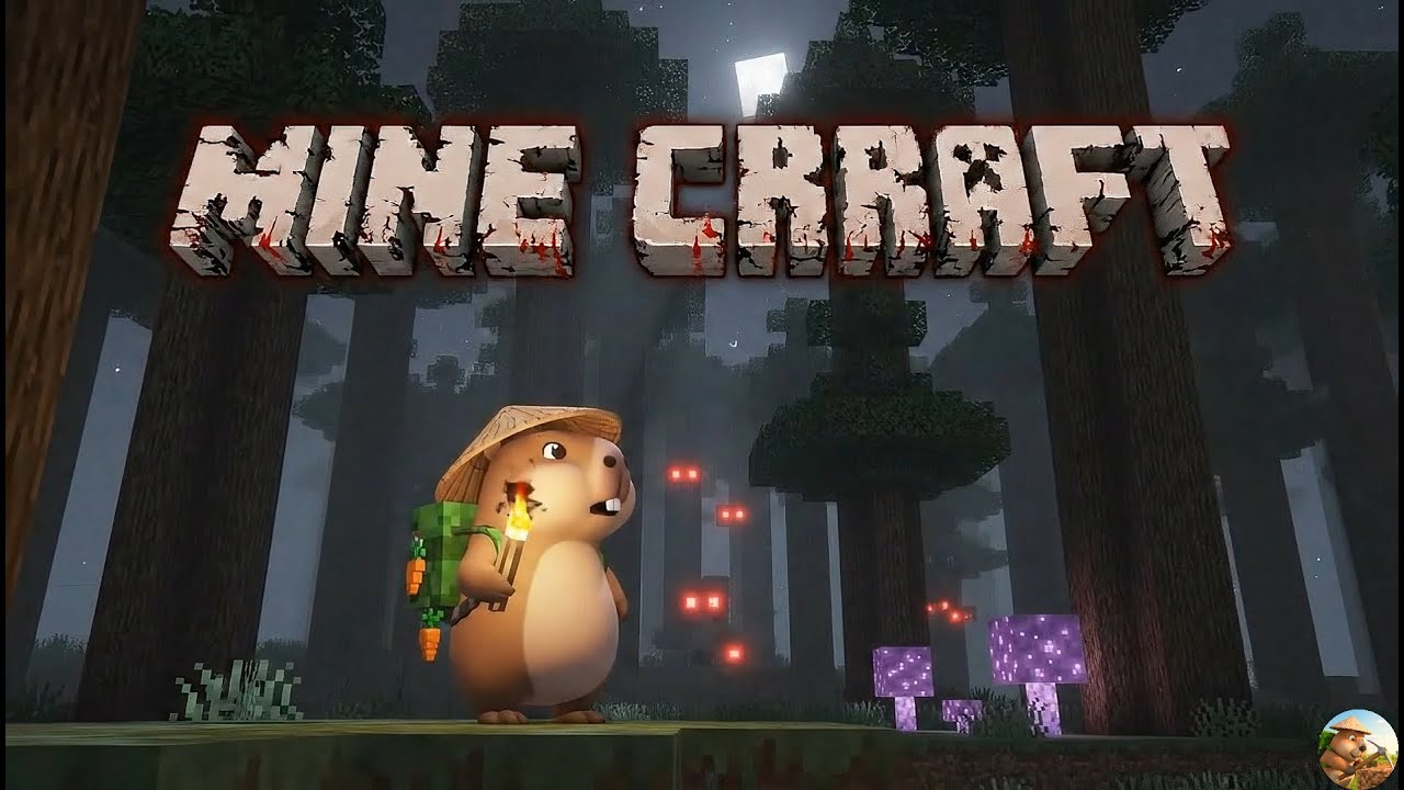 Capybara khám phá Khu rừng Ma Ám Minecraft - 100 Ngày Minecraft ...