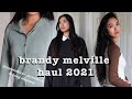 *unnecessarily huge* brandy melville try-on haul | fall/winter 2021