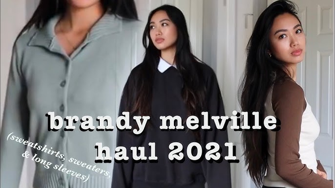 how I style brandy melville's christy & carla hoodies ~ 10 outfits ~ 