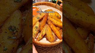 Crispy Mustange Aloo Recipe | Easy Nepali Style Potato Snack #foodshorts #recipe #nepalifood