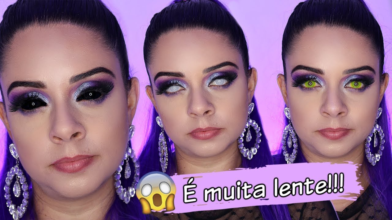 MINHA COLEÇÃO DE LENTES DE CONTATO ATULIZADA + COMO APLICAR
