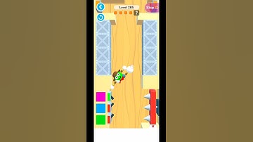 Unbeatable Gameplay of Stretch Guy Game Level 285 | Shorts Video  #StretchGuy #Gameplay  #Gaming