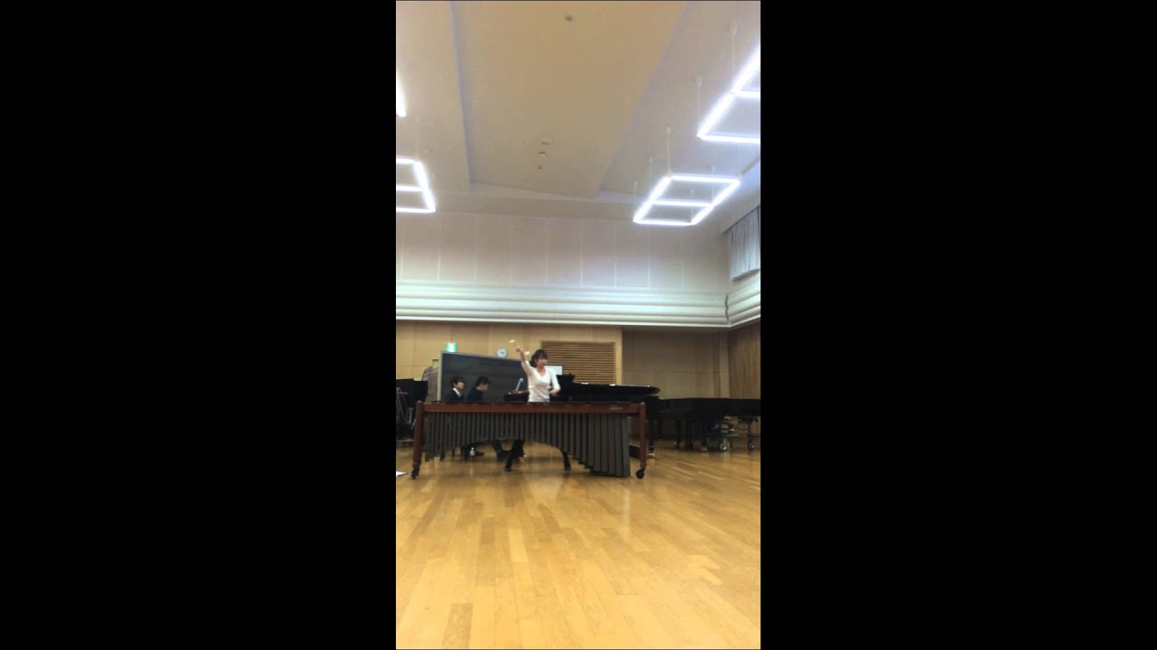 Concerto for marimba(ピアノ伴奏)/Eric ewazen Chika Ishikawa 石川