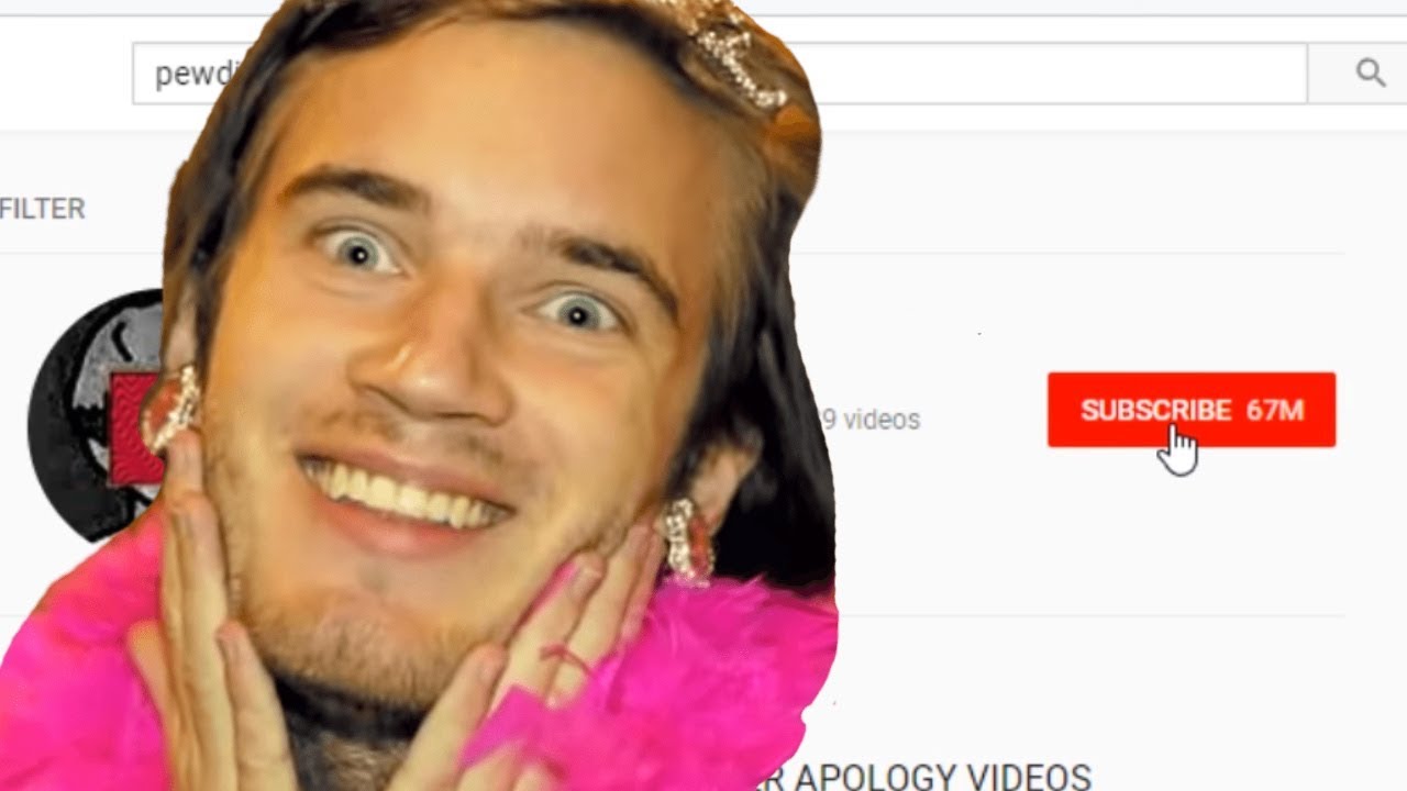 How to SUBSCRIBE to PEWDIEPIE(Pewdiepie vs T series) - YouTube