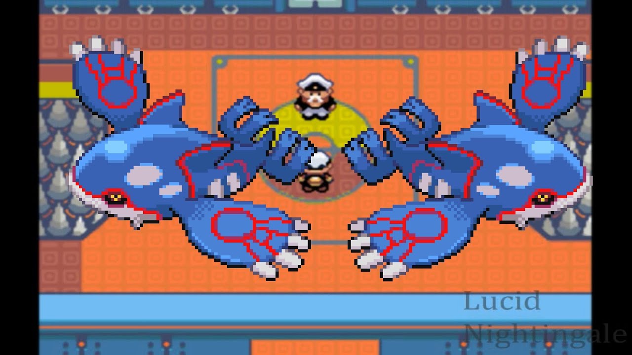 Pokemon Sapphire Kyogre Solo VS Elite Four