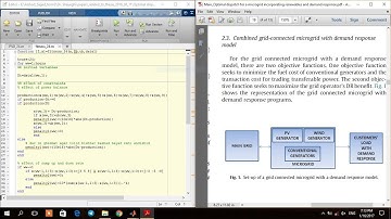 Optimal dispatch for a microgrid incorporating renewables and  demand response Matlab Code