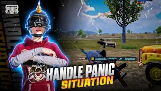 HANDLE PANIC SITUATION WHEN FULL SQUAD PUSH ME  IPHONE XR | PUBG Mobile