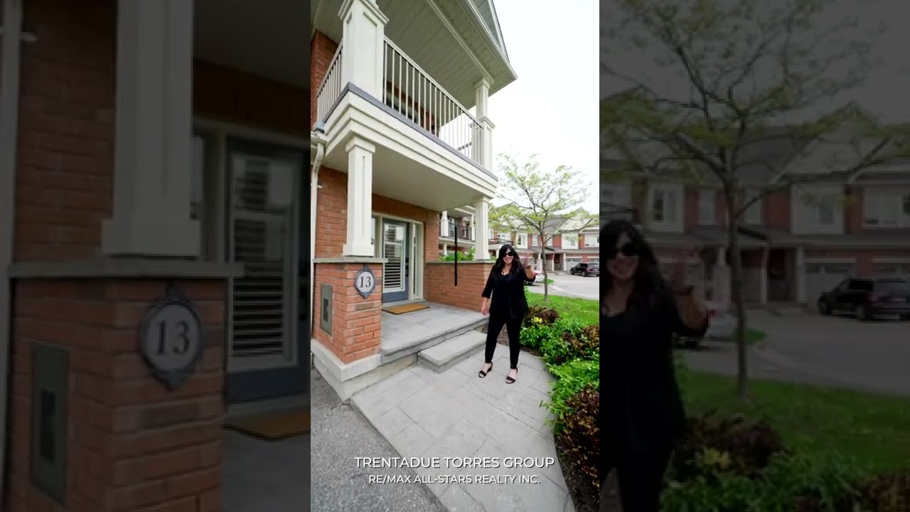 Presenting A Wonderful Town Home For Sale in Stouffville