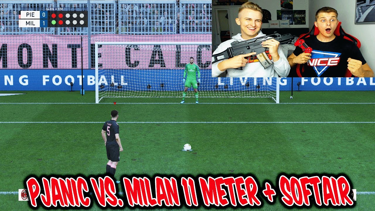 Krasse SOFTAIR Bestrafung in PJANIC vs. Mailand 11 Meter schießen vs Bruder Fifa 20 Ultimate Team
