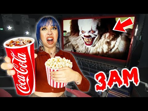 DO NOT WATCH IT MOVIE ON CINEMA AT 3AM!! * OMG PENNYWISE CAME TO MY HOUSE !! *