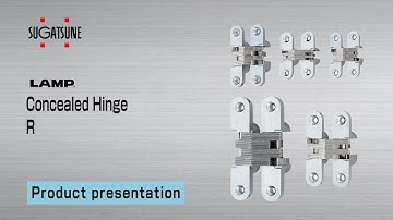[FEATURE] Learn More About our R hinge moving track - Concealed hinge - Sugatsune Global