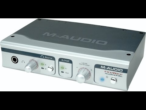 Review M-Audio Firewire Audiophile