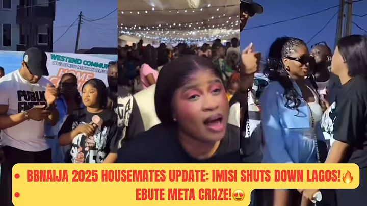 BBNAIJA Imisi SHUTS DOWN Ebute Meta! Crowd Goes Wild as She & Friends Storm Homecoming 🔥🔥