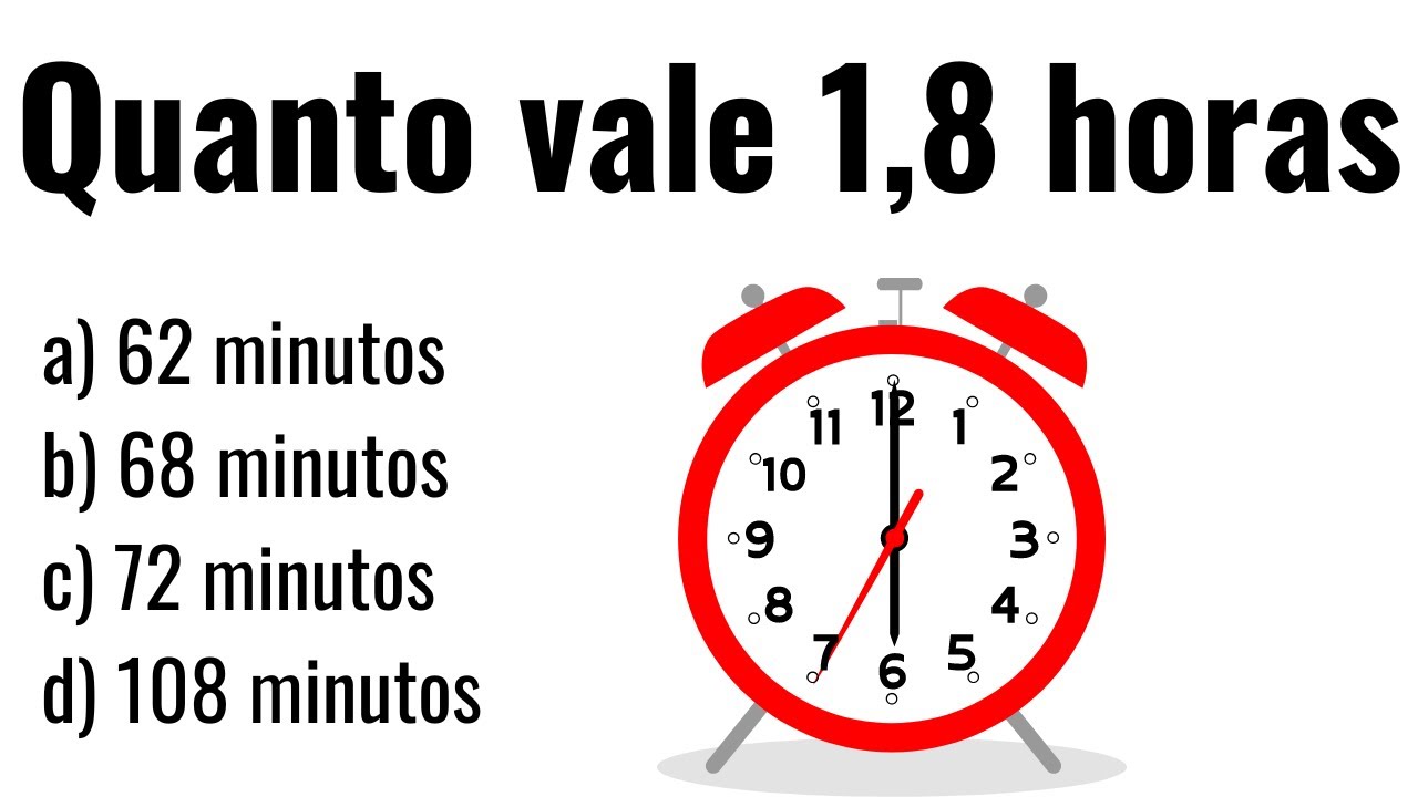 COMO TRANSFORMAR HORAS EM MINUTOS 🤔🤔🤔 - YouTube