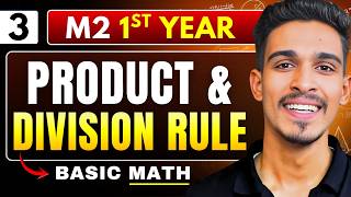 Lec 3 : Product &amp; Division Rule | Differentiation | Engineering Mathematics | BTech 1st Year