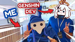 I met the GENSHIN DEVS?!
