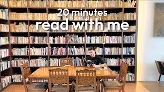 read with me at a library cafe (20 minutes ambient reading) @jack_in_the_books
