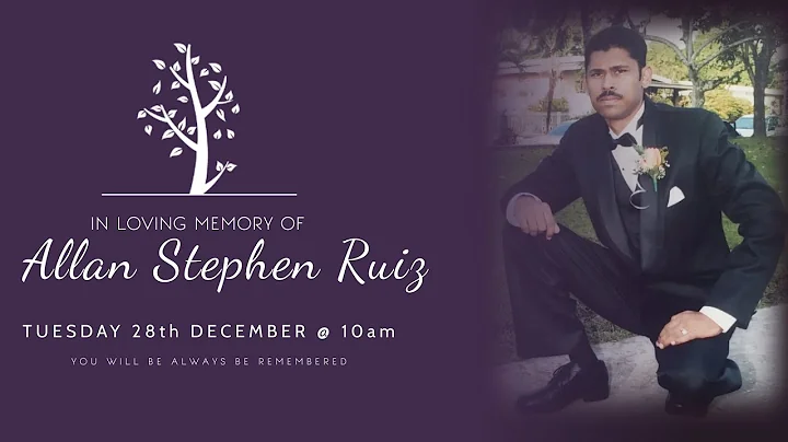 Celebrating the life of Allan Stephen Ruiz