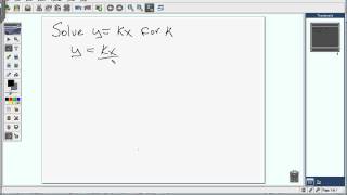 Direct Variation Part 3