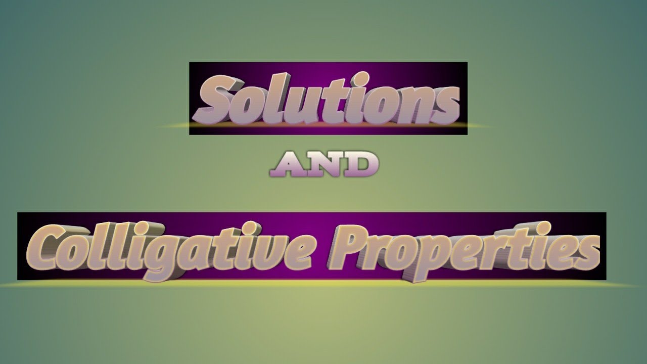 Elevation in boiling point 