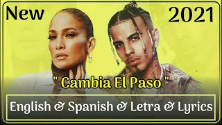 Jennifer Lopez Rauw Alejandro Cambia El Paso English Translation S Letra Kurdish Subtitle