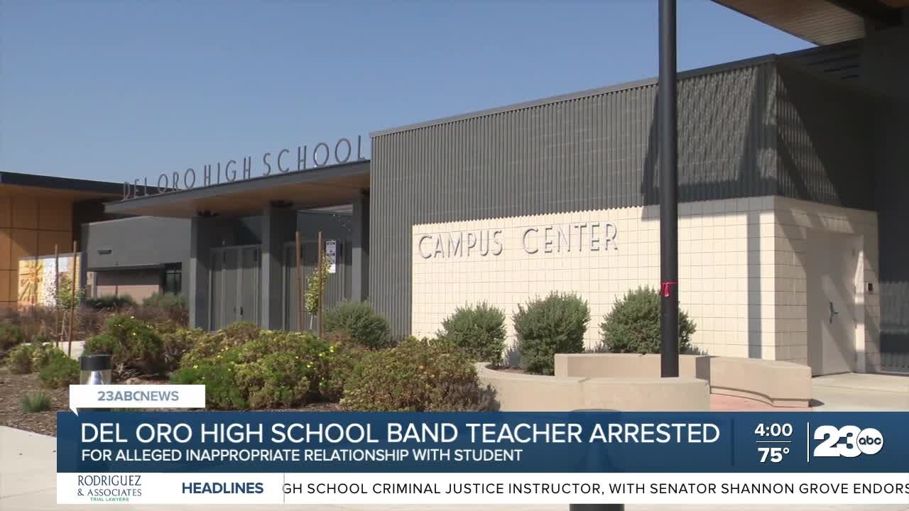 Del Oro High School employee arrested for alleged sexual relationship with minor