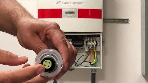 Canadian Solar WiFi Stick App Interface Video (English)