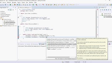 Programacion Java -  Minus LocalDate